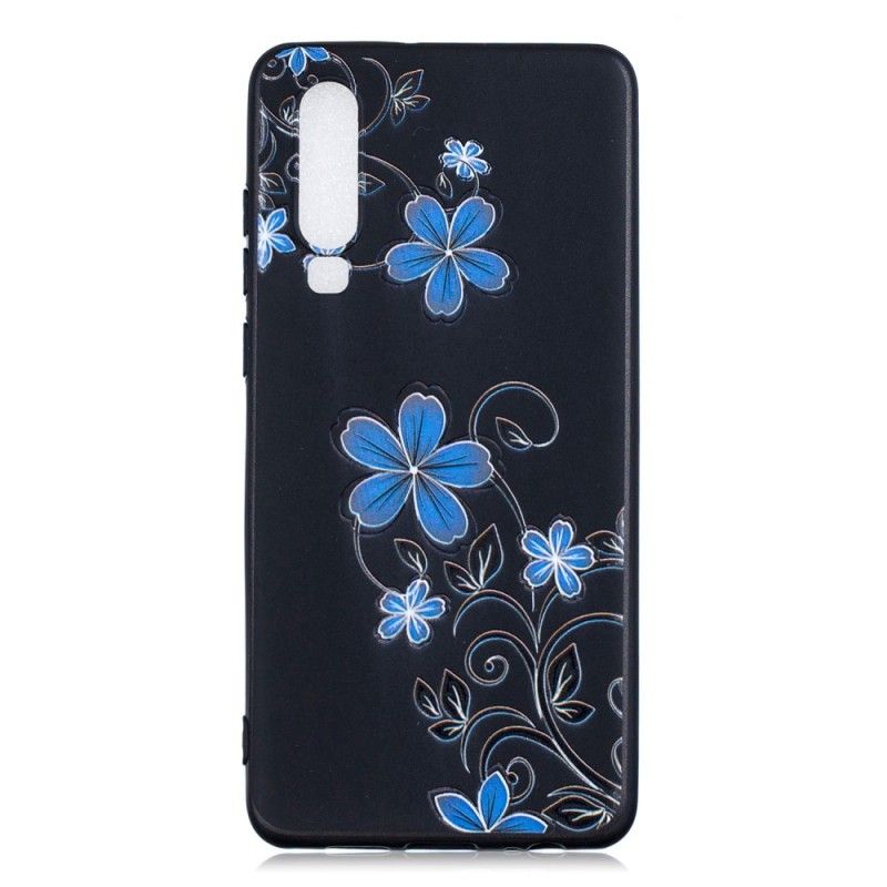 Kuori Huawei P30 Sinisiä Kukkia