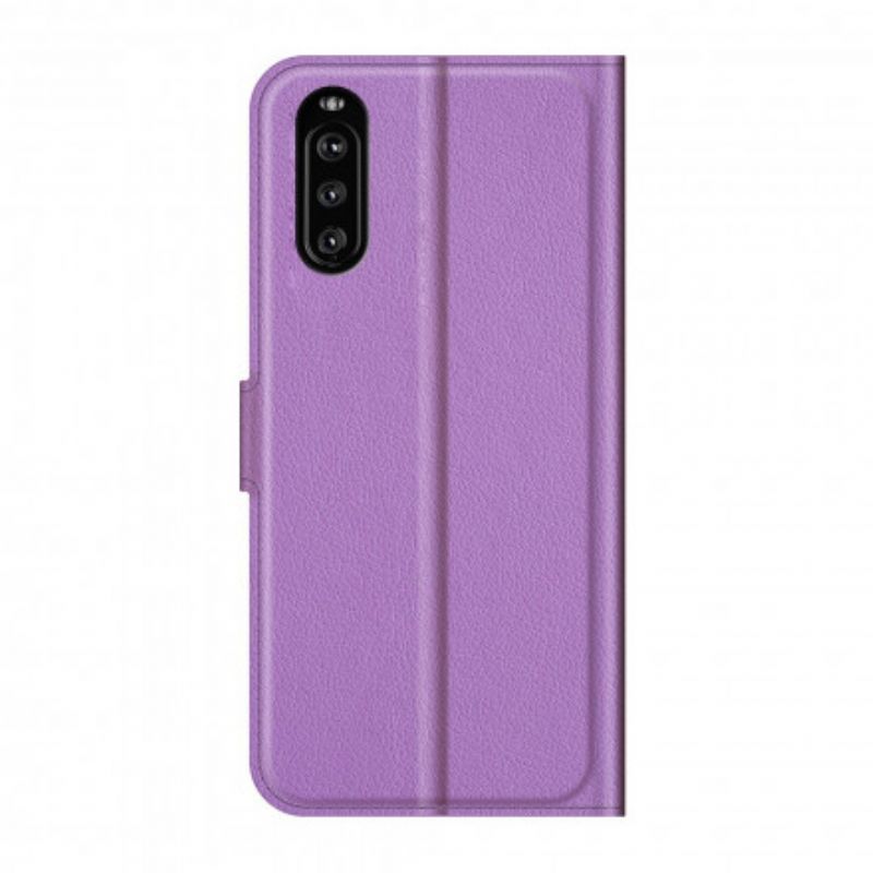 Flip Kotelot Sony Xperia 10 Iii Classic Faux Leather