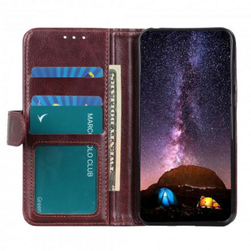 Flip Kotelot Sony Xperia 10 Iii Faux Leather Finesse Suojakuori