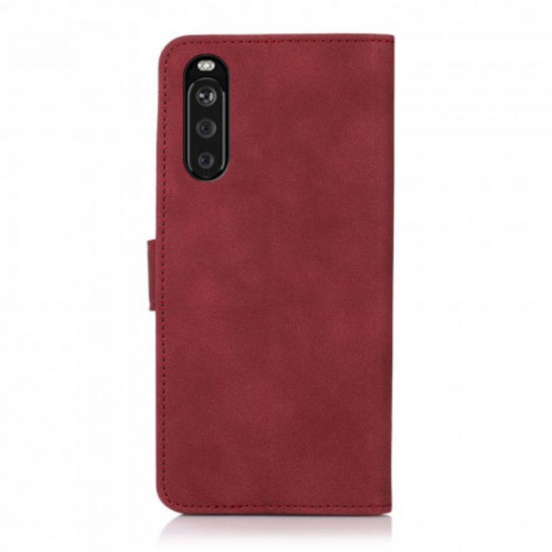 Flip Kotelot Sony Xperia 10 Iii Leather Effect Fashion Khazneh