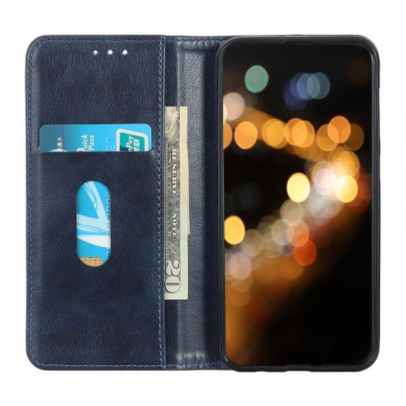 Flip Kotelot Sony Xperia 10 Iii Litchi Premium Faux Leather