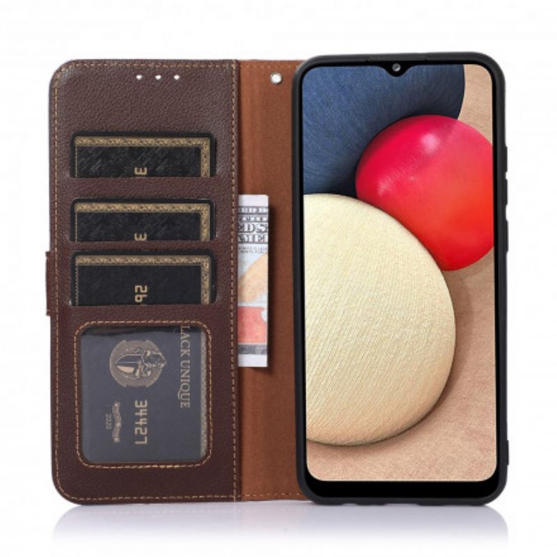 Kotelot Sony Xperia 10 Iii Litchi Style Rfid Khazneh