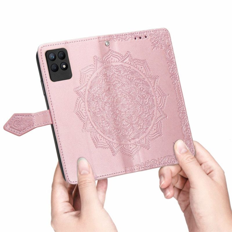 Flip Kotelot Realme 8i Mandala-keskiaika