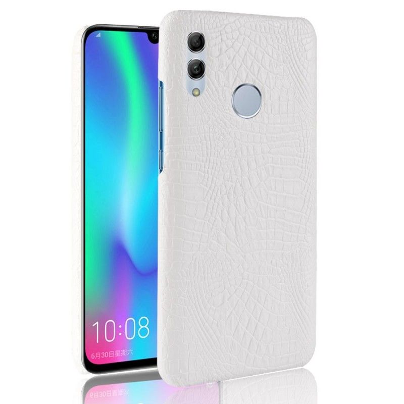 Case Kuoret Huawei P Smart 2019 Valkoinen Musta Puhelinkuoret Krokotiilin Ihovaikutus