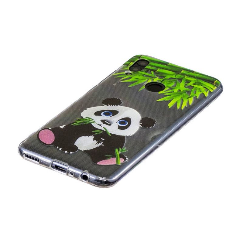 Kuori Huawei P Smart 2019 Puhelinkuoret Läpinäkyvä Panda Syö