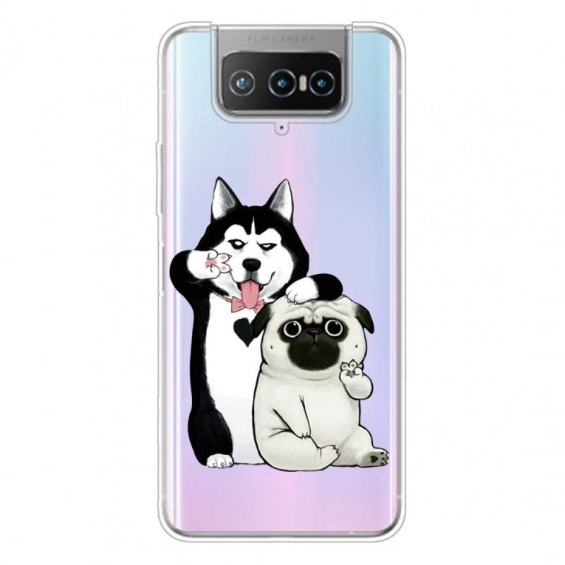 Case Kuoret Asus Zenfone 7 / 7 Pro Puhelinkuoret Hauskoja Koiria