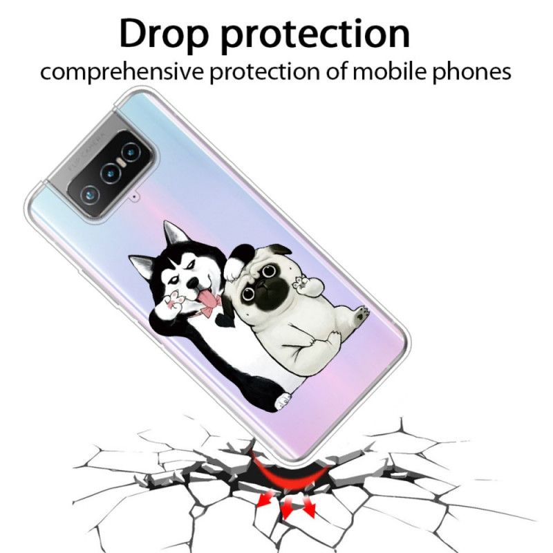 Case Kuoret Asus Zenfone 7 / 7 Pro Puhelinkuoret Hauskoja Koiria