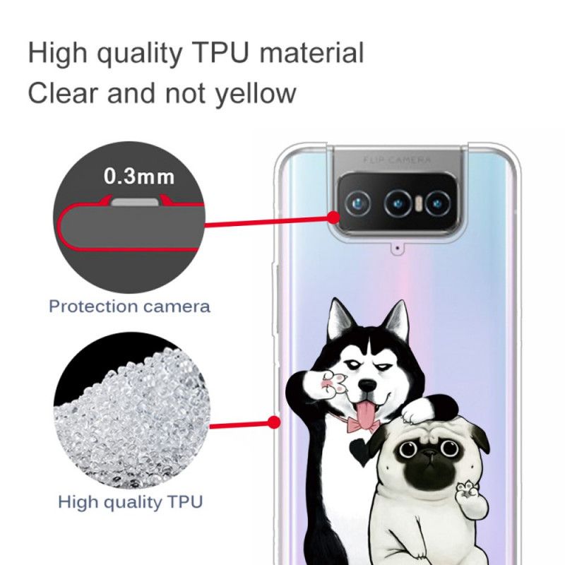 Case Kuoret Asus Zenfone 7 / 7 Pro Puhelinkuoret Hauskoja Koiria