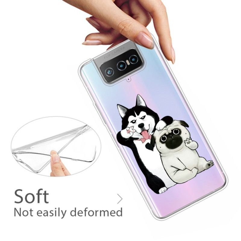 Case Kuoret Asus Zenfone 7 / 7 Pro Puhelinkuoret Hauskoja Koiria