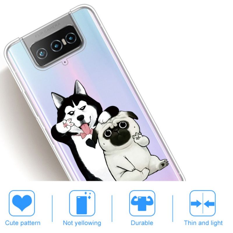 Case Kuoret Asus Zenfone 7 / 7 Pro Puhelinkuoret Hauskoja Koiria