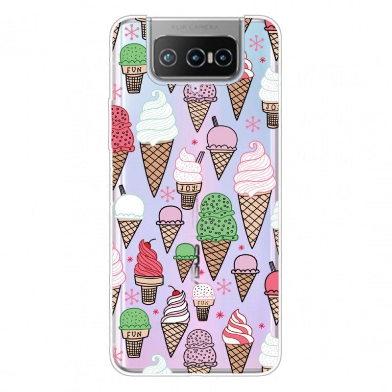 Case Kuoret Asus Zenfone 7 / 7 Pro Puhelinkuoret Kermajäätelö