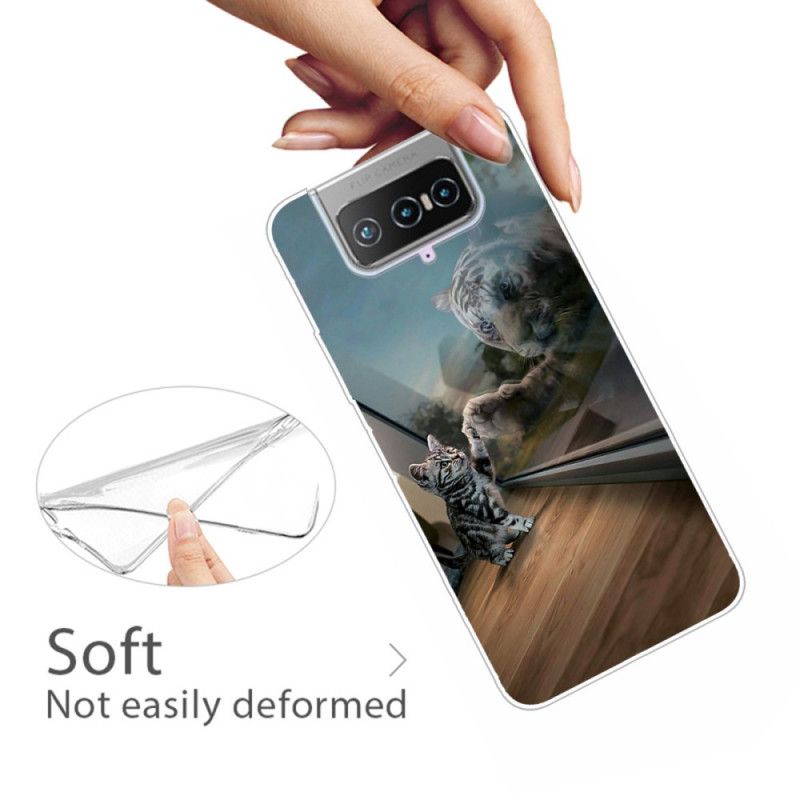 Case Kuoret Asus Zenfone 7 / 7 Pro Puhelinkuoret Kissan Unelma