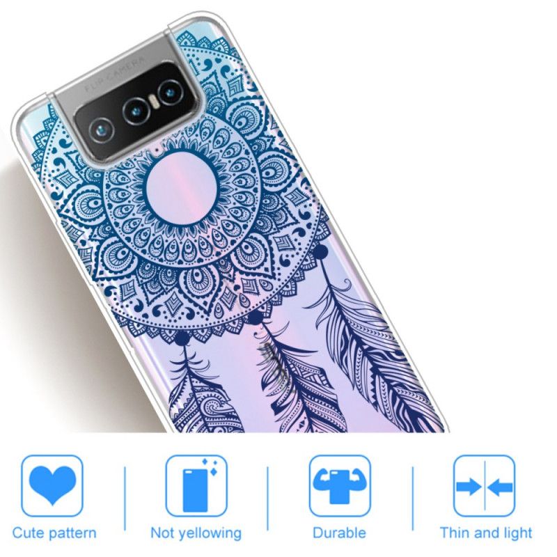 Kuori Asus Zenfone 7 / 7 Pro Ainutlaatuinen Kukka Mandala Suojakuori