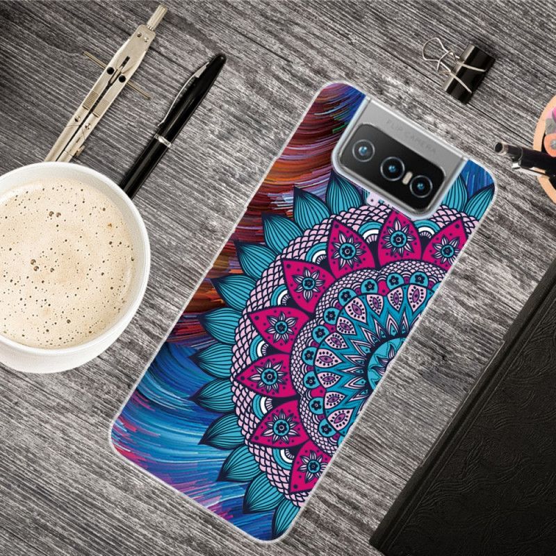 Kuori Asus Zenfone 7 / 7 Pro Puhelinkuoret Värikäs Mandala