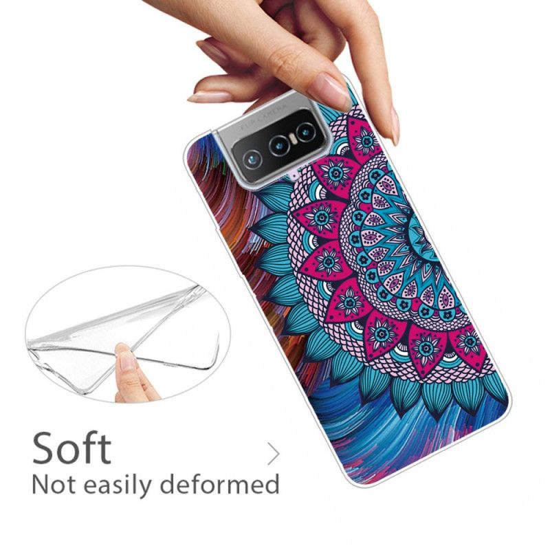 Kuori Asus Zenfone 7 / 7 Pro Puhelinkuoret Värikäs Mandala