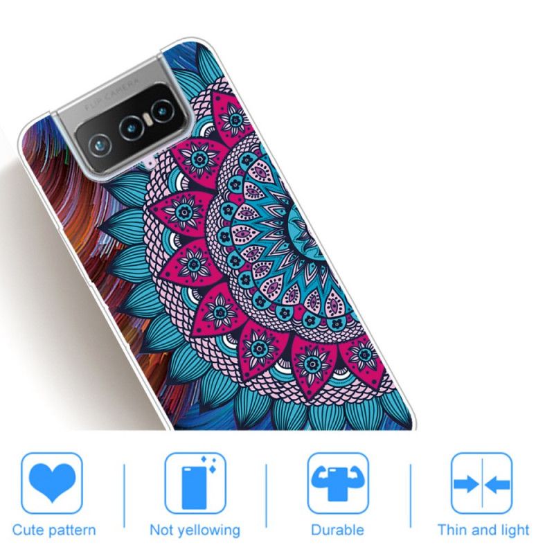 Kuori Asus Zenfone 7 / 7 Pro Puhelinkuoret Värikäs Mandala