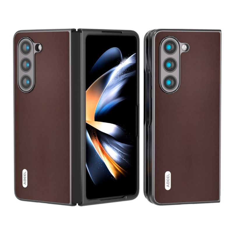 Kuori Samsung Galaxy Z Fold 5 Aitoa Abeel-nahkaa