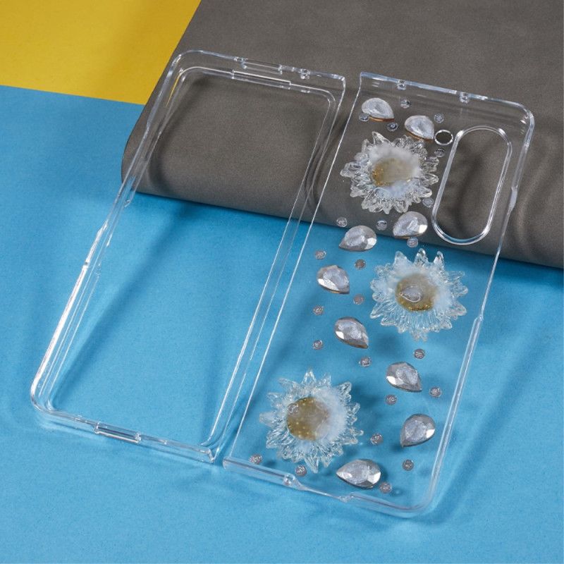 Kuori Samsung Galaxy Z Fold 5 Daisy Charms