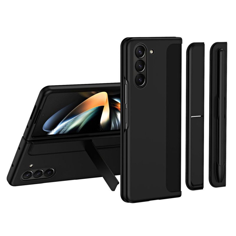 Kuori Samsung Galaxy Z Fold 5 Jalustalla Ja Kynän Pidikkeellä