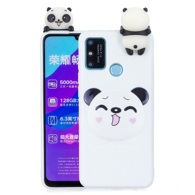 Kuori Honor 9A Viileä 3D-Panda Suojakuori