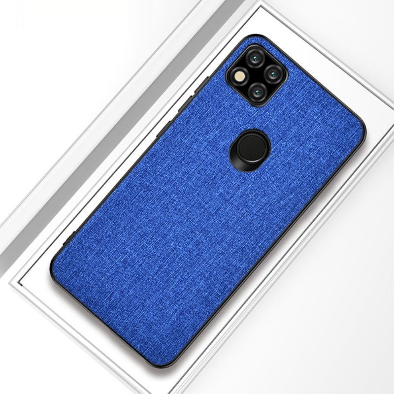 Case Kuoret Xiaomi Redmi 9C Harmaa Musta Puhelinkuoret Kankaan Rakenne