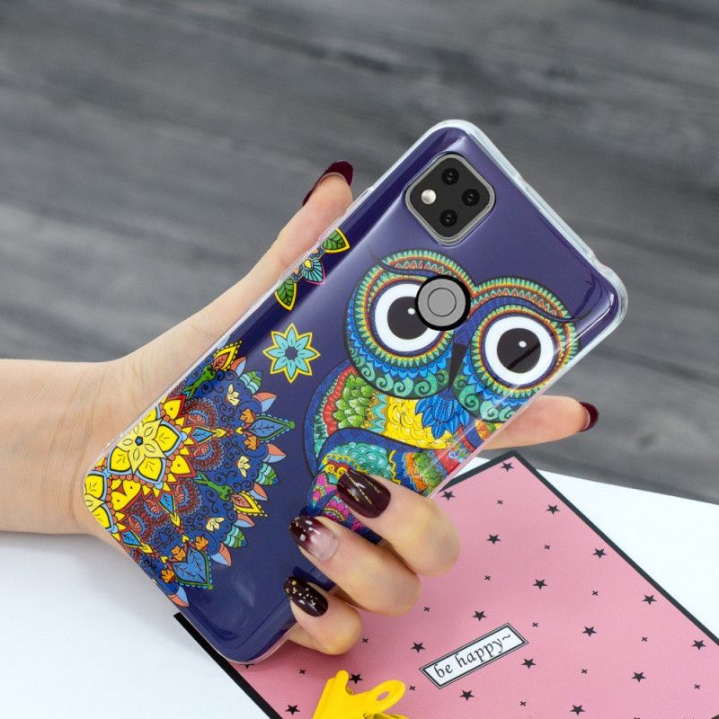 Case Kuoret Xiaomi Redmi 9C Puhelinkuoret Fluoresoiva Pöllö