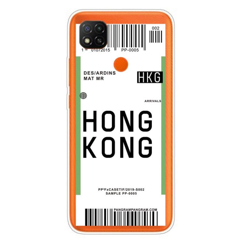 Case Kuoret Xiaomi Redmi 9C Puhelinkuoret Maihinnousukortti Hongkongiin