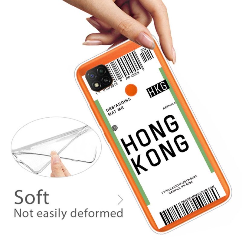 Case Kuoret Xiaomi Redmi 9C Puhelinkuoret Maihinnousukortti Hongkongiin