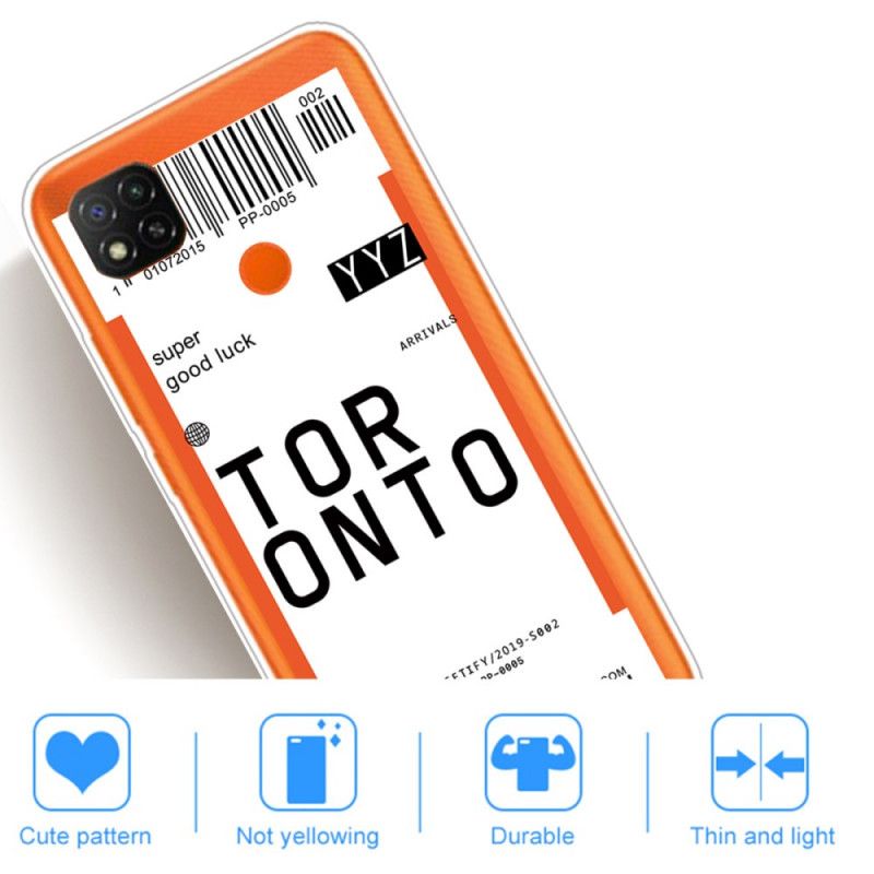 Case Kuoret Xiaomi Redmi 9C Puhelinkuoret Maihinnousukortti Torontoon