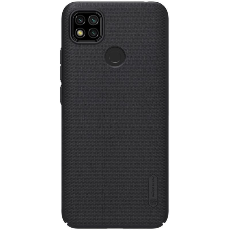 Case Kuoret Xiaomi Redmi 9C Valkoinen Musta Puhelinkuoret Jäykkä Himmeä Nillkin