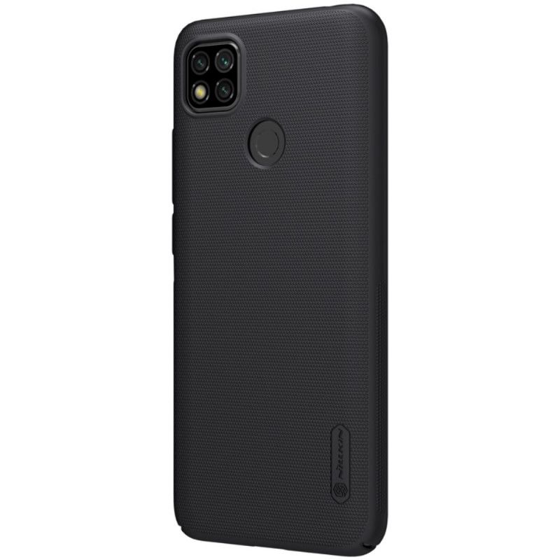 Case Kuoret Xiaomi Redmi 9C Valkoinen Musta Puhelinkuoret Jäykkä Himmeä Nillkin