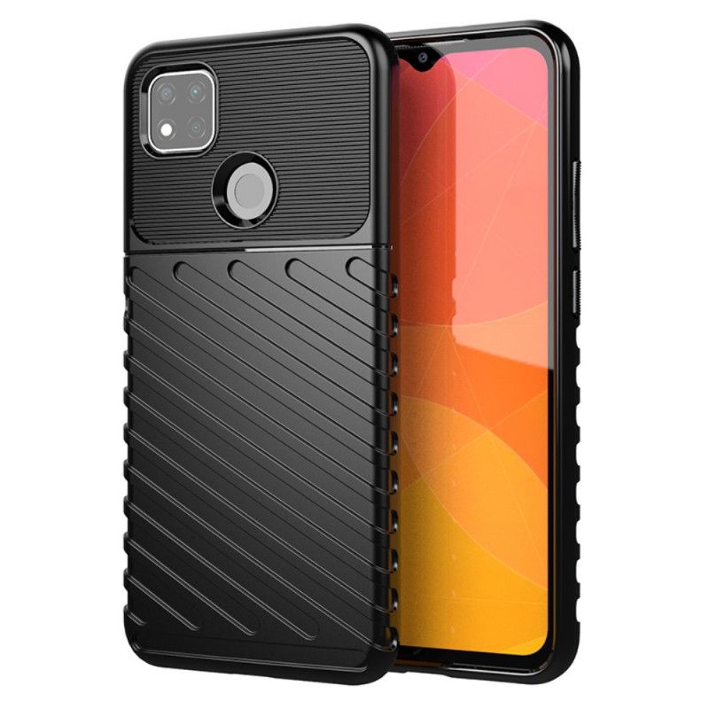 Case Kuoret Xiaomi Redmi 9C Vihreä Musta Puhelinkuoret Ukkosarja