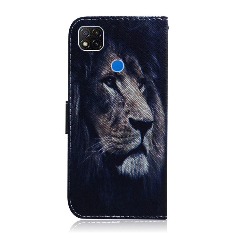 Flip Case Xiaomi Redmi 9C Unelmoiva Leijona