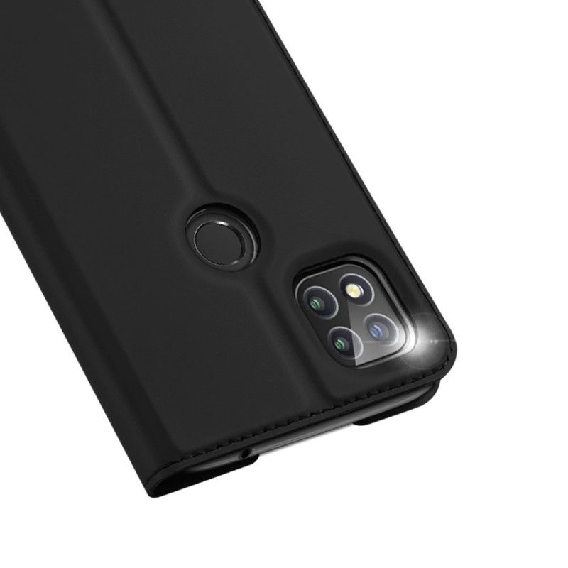 Flip Kotelot Xiaomi Redmi 9C Kulta Musta Dux Ducis Pro -Sarjan Iho