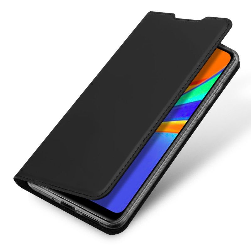 Flip Kotelot Xiaomi Redmi 9C Kulta Musta Dux Ducis Pro -Sarjan Iho