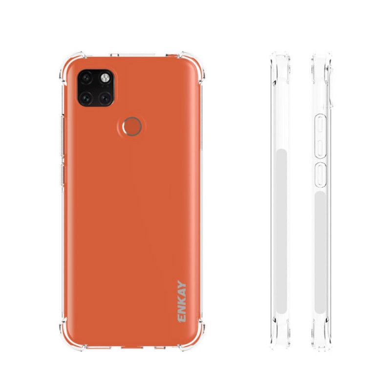 Kuori Xiaomi Redmi 9C Enkay-Kuori Ja Karkaistu Lasi -Yhdistelmä