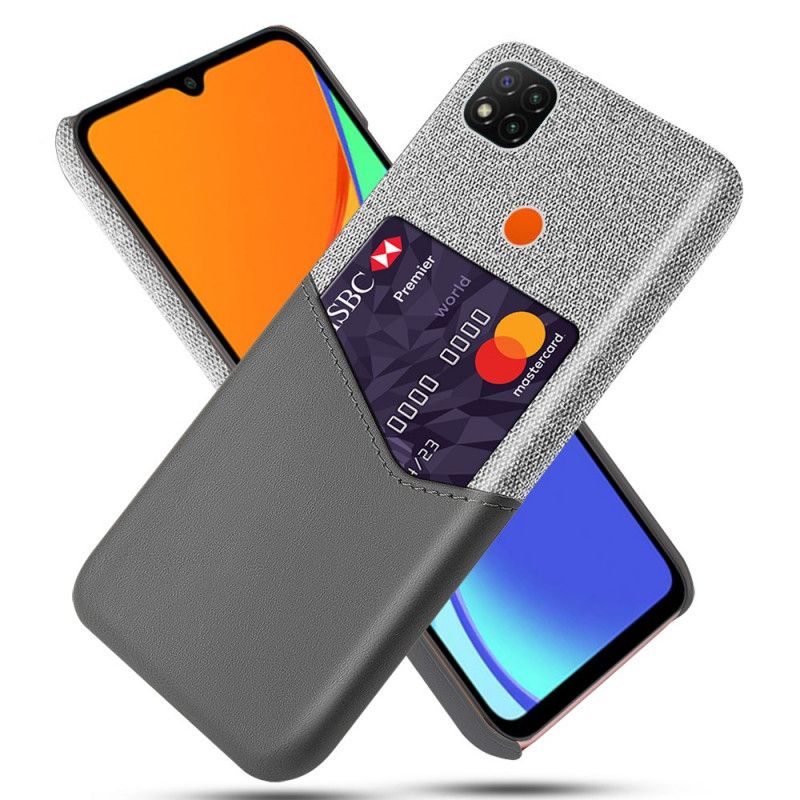 Kuori Xiaomi Redmi 9C Harmaa Musta Ksq-Kortin Haltija