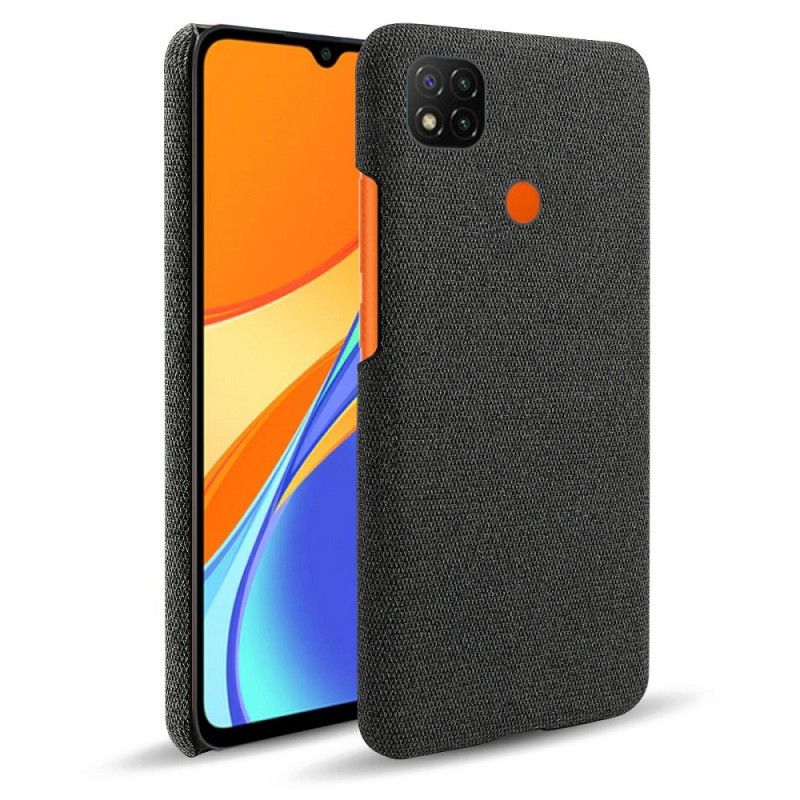 Kuori Xiaomi Redmi 9C Harmaa Musta Ksq Tyylikäs Kangas