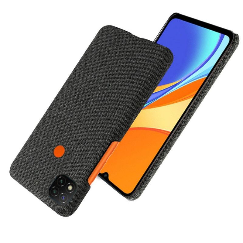 Kuori Xiaomi Redmi 9C Harmaa Musta Ksq Tyylikäs Kangas