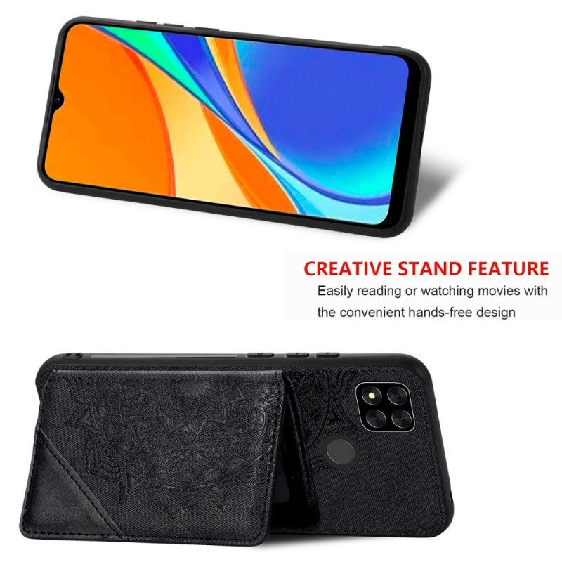 Kuori Xiaomi Redmi 9C Harmaa Musta Monitoiminen Mandalamalli