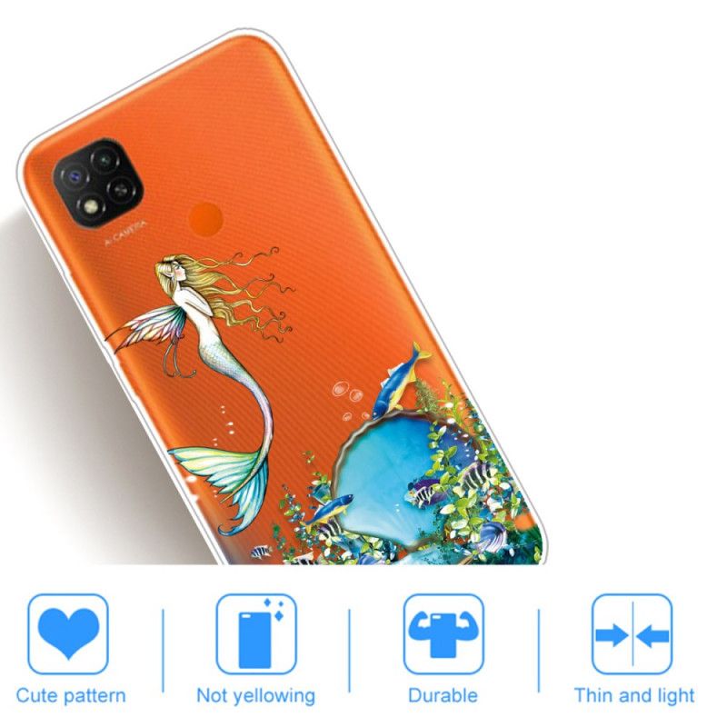 Kuori Xiaomi Redmi 9C Sininen Sireeni Suojakuori