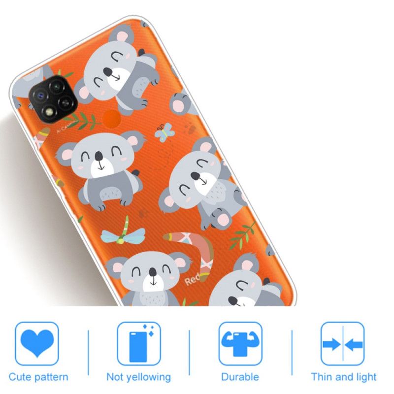 Kuori Xiaomi Redmi 9C Söpö Koala