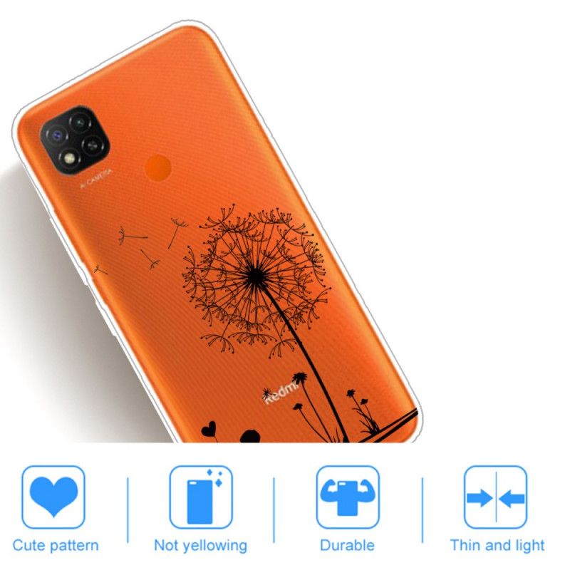 Kuori Xiaomi Redmi 9C Voikukka Rakkaus Suojakuori