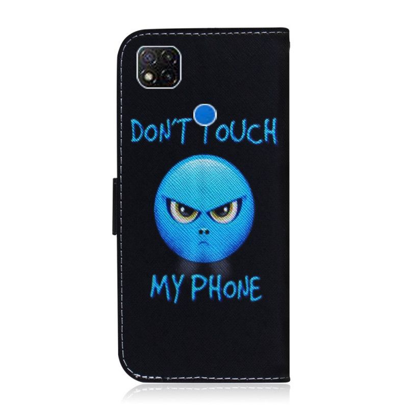 Nahkakotelo Xiaomi Redmi 9C Puhelinkuoret Emoji-Puhelin