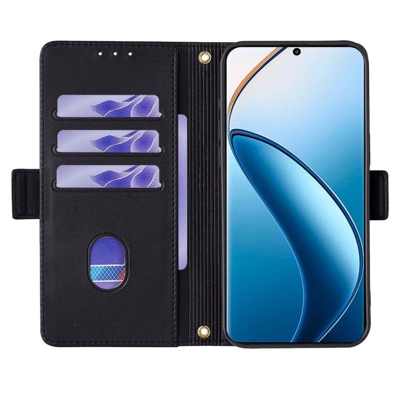 Kotelot Realme 12 Pro / 12 Pro Plus Rfid-estonauha Ja Olkahihna