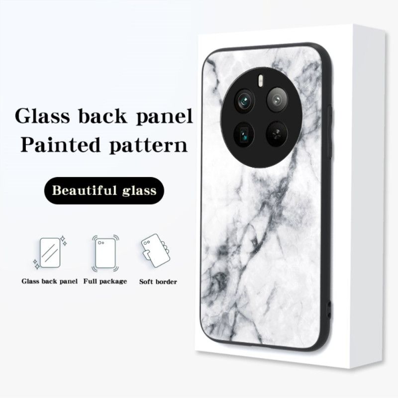 Kuori Realme 12 Pro / 12 Pro Plus Marmorikarkaistu Lasi Suojakuori