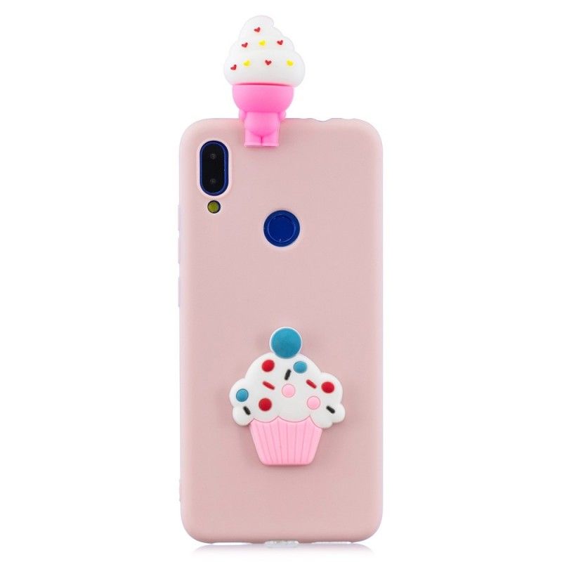 Case Kuoret Xiaomi Redmi Note 7 Puhelinkuoret 3D-Kuppikakku