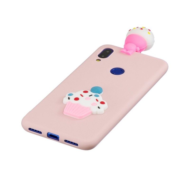 Case Kuoret Xiaomi Redmi Note 7 Puhelinkuoret 3D-Kuppikakku