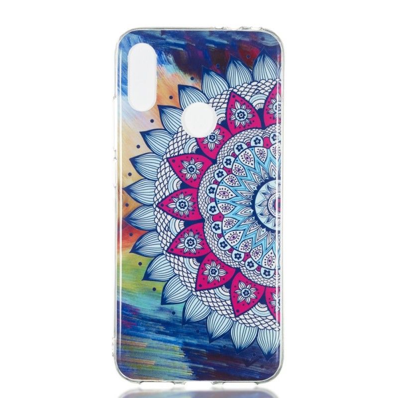 Case Kuoret Xiaomi Redmi Note 7 Puhelinkuoret Fluoresoiva Värillinen Mandala