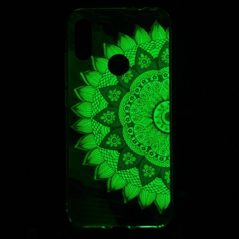 Case Kuoret Xiaomi Redmi Note 7 Puhelinkuoret Fluoresoiva Värillinen Mandala